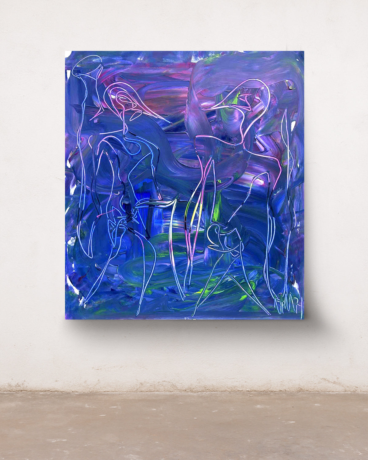 ULTRA - ORIGINAL WORK - 100x90cm