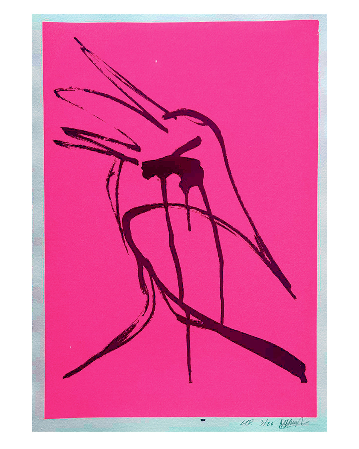 PINK - LIMITED PRINT - A3