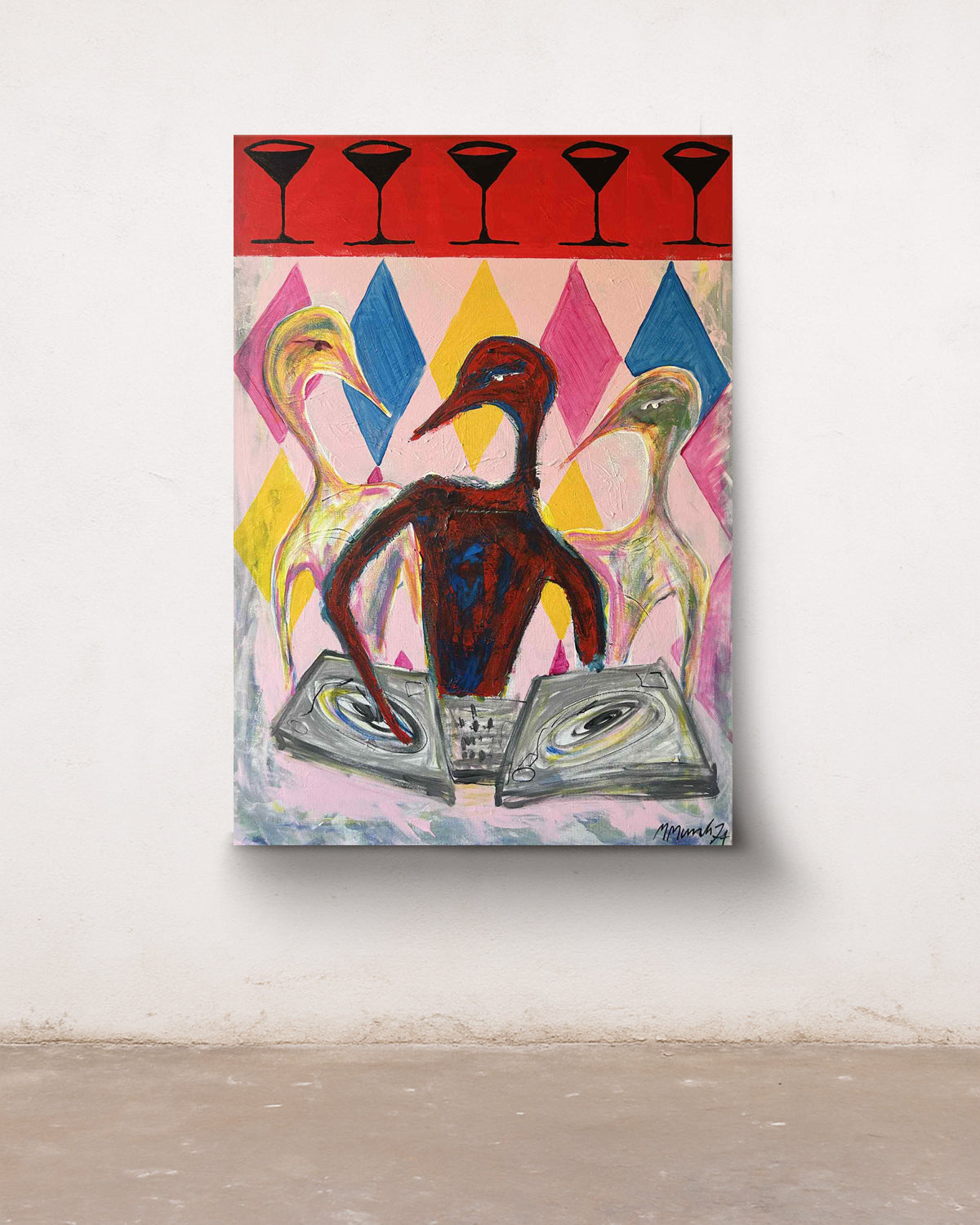 BENJA - ORIGINAL WORK - 100x70cm