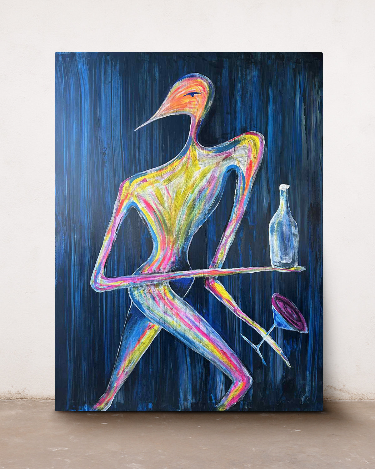 BLUR 2 - ORIGINAL WORK - 200x130cm