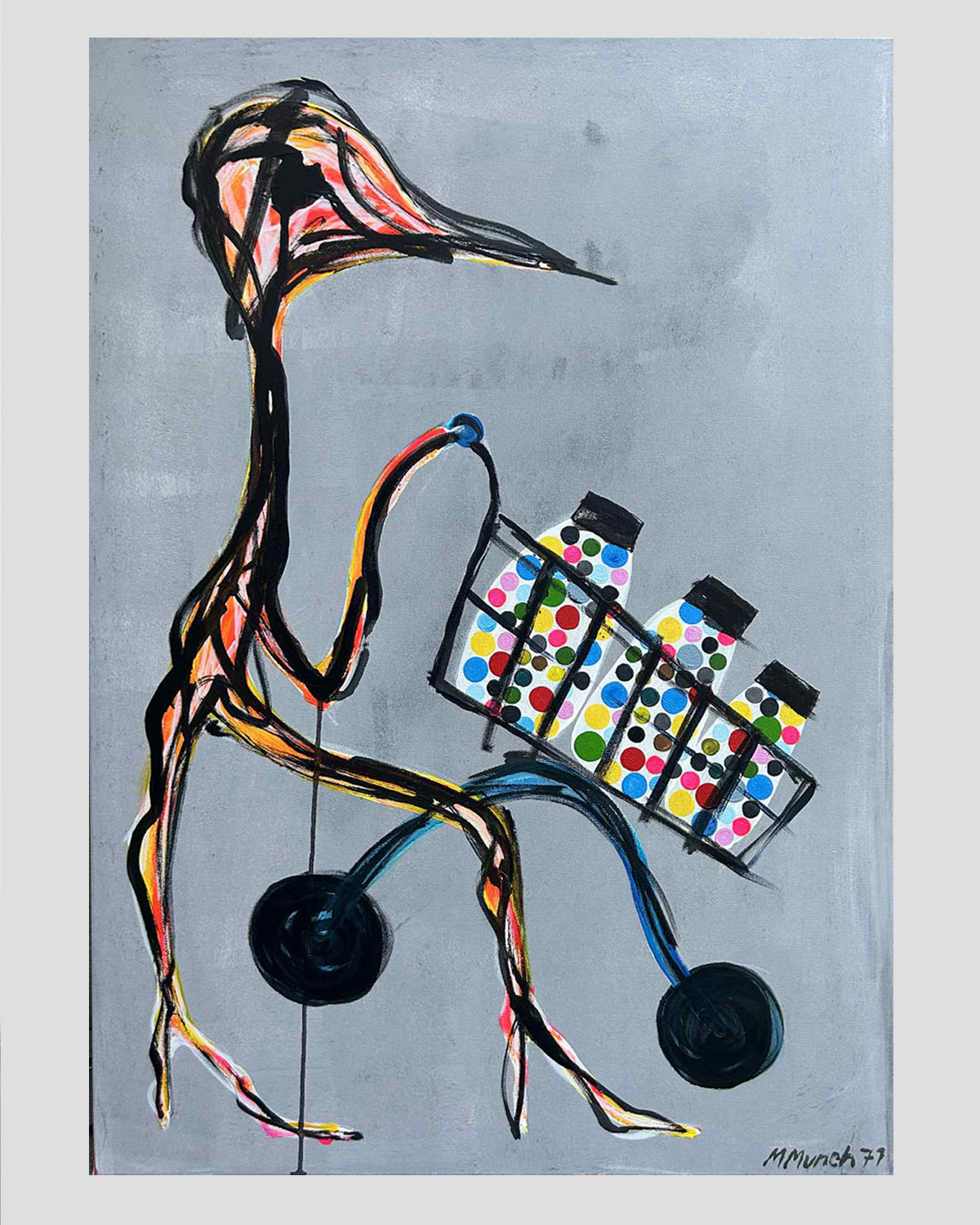 CANDY M - ORIGINAL WORK - 100x70cm