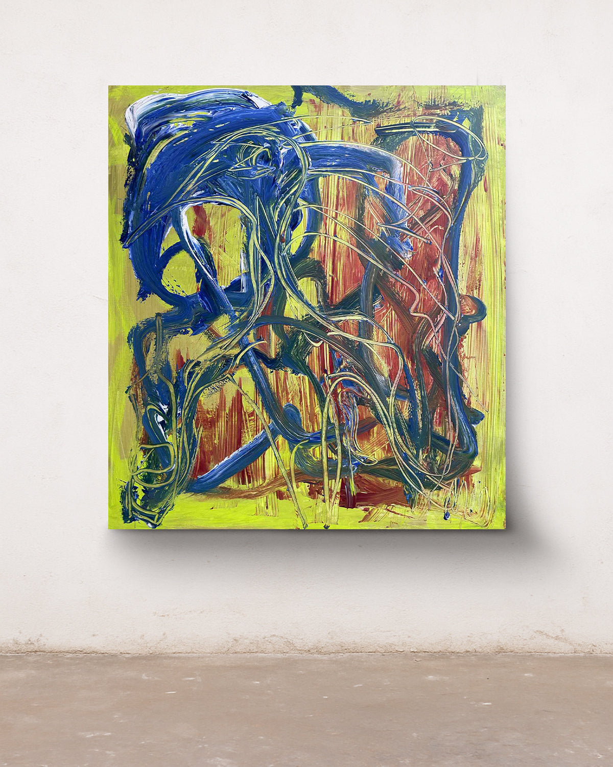 OFF DAY - ORIGINAL WORK - 100x90cm