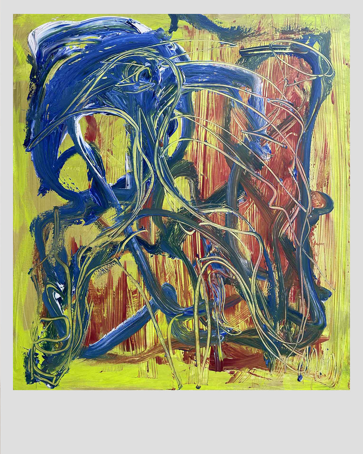 OFF DAY - ORIGINAL WORK - 100x90cm