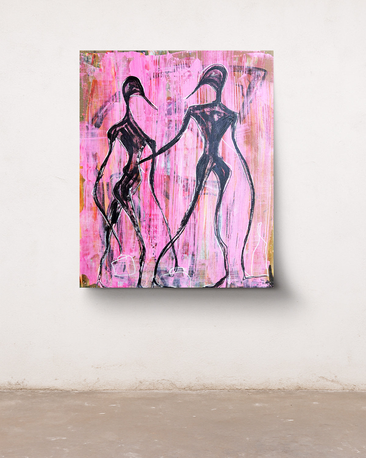 OFF BEAT - ORIGINAL WORK - 50x40cm