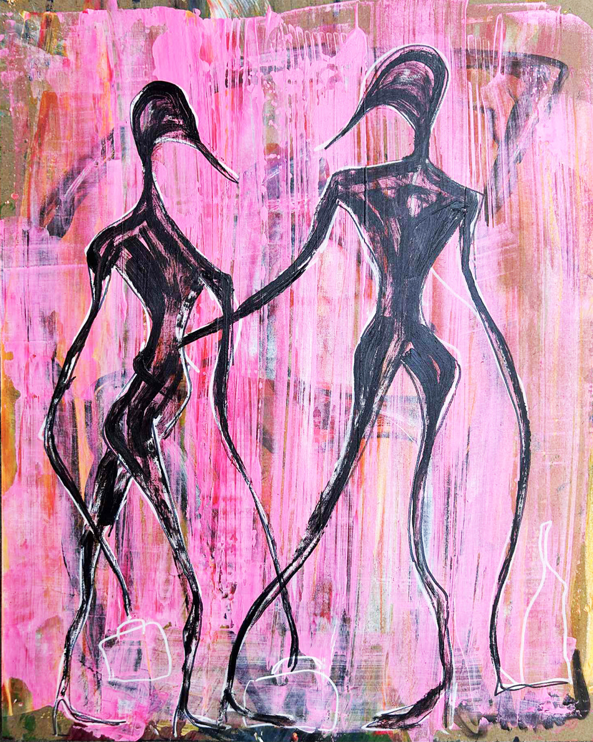 OFF BEAT - ORIGINAL WORK - 50x40cm