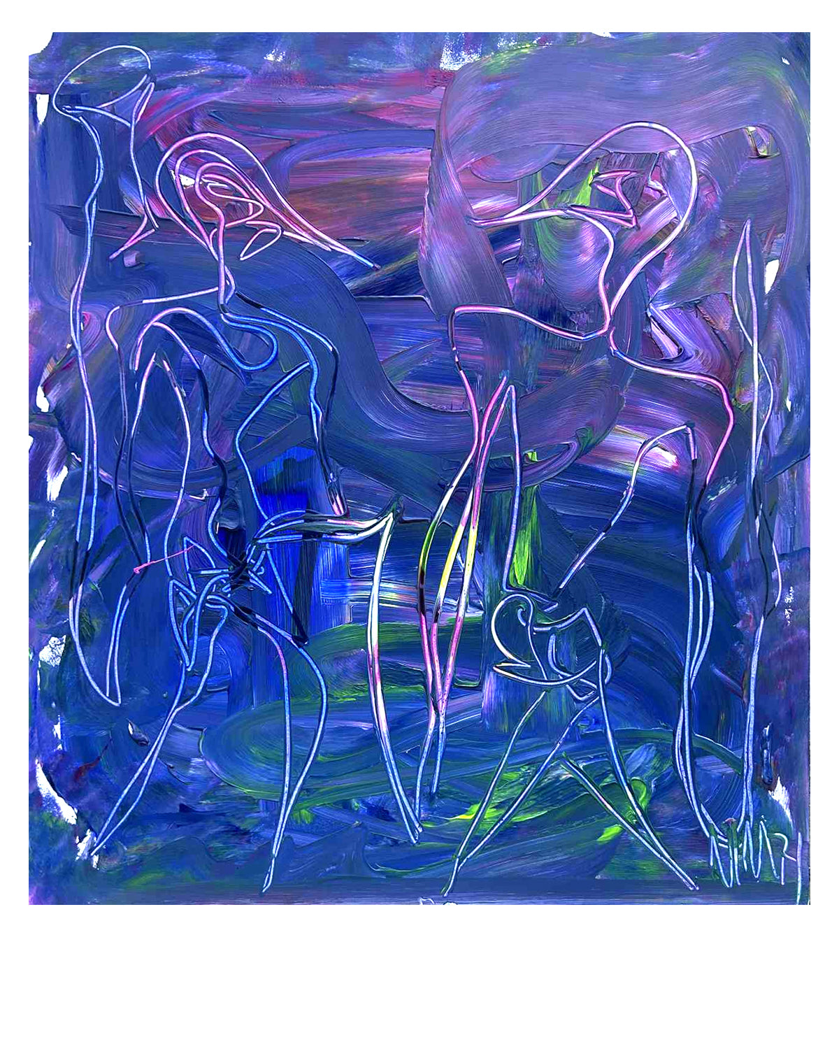 ULTRA - ORIGINAL WORK - 100x90cm