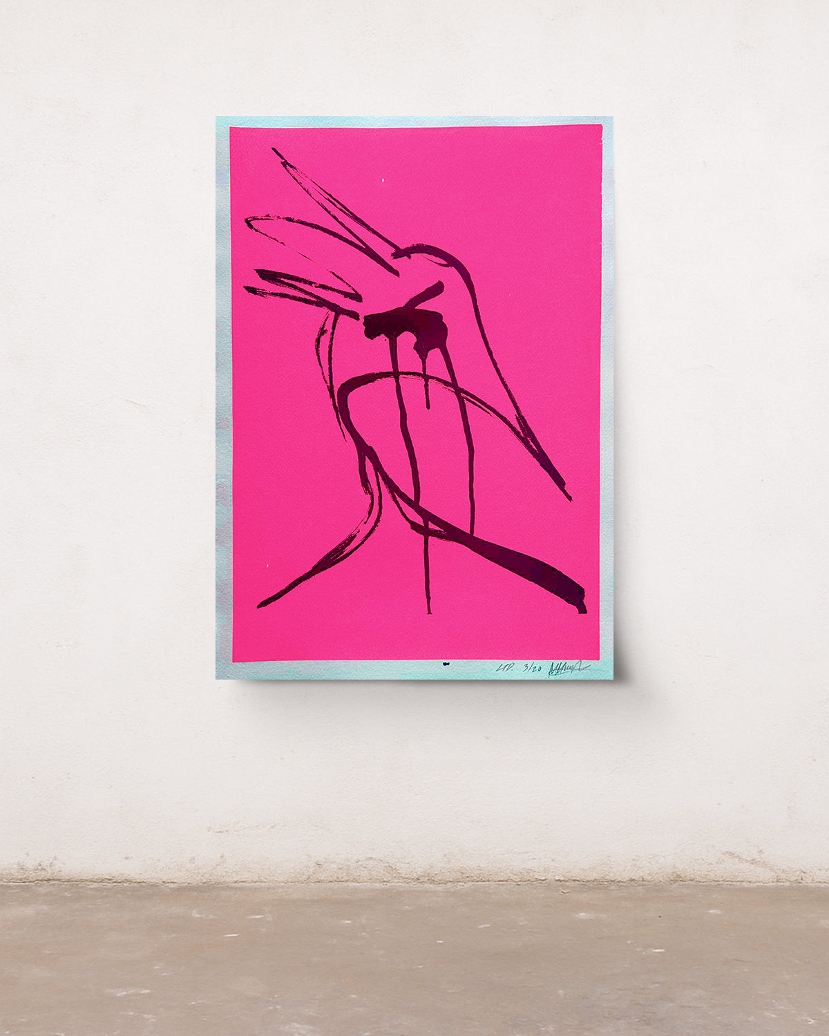 PINK - LIMITED PRINT - A3