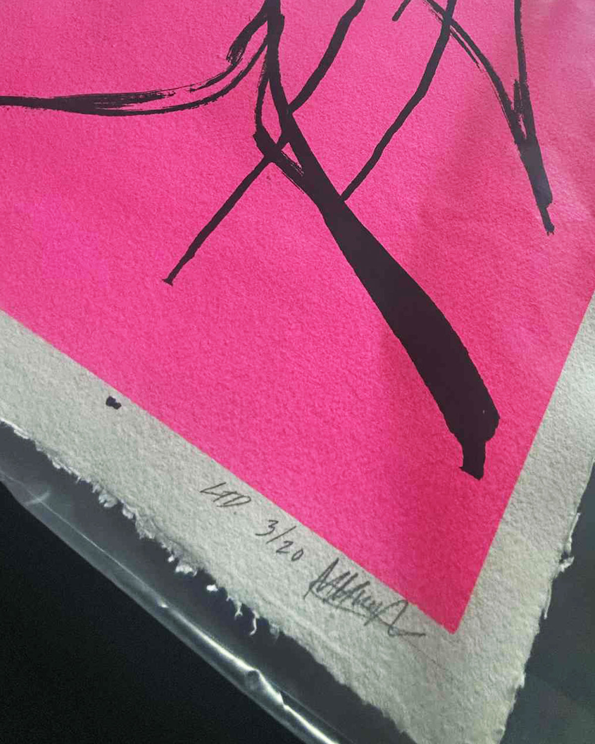 PINK - LIMITED PRINT - A3