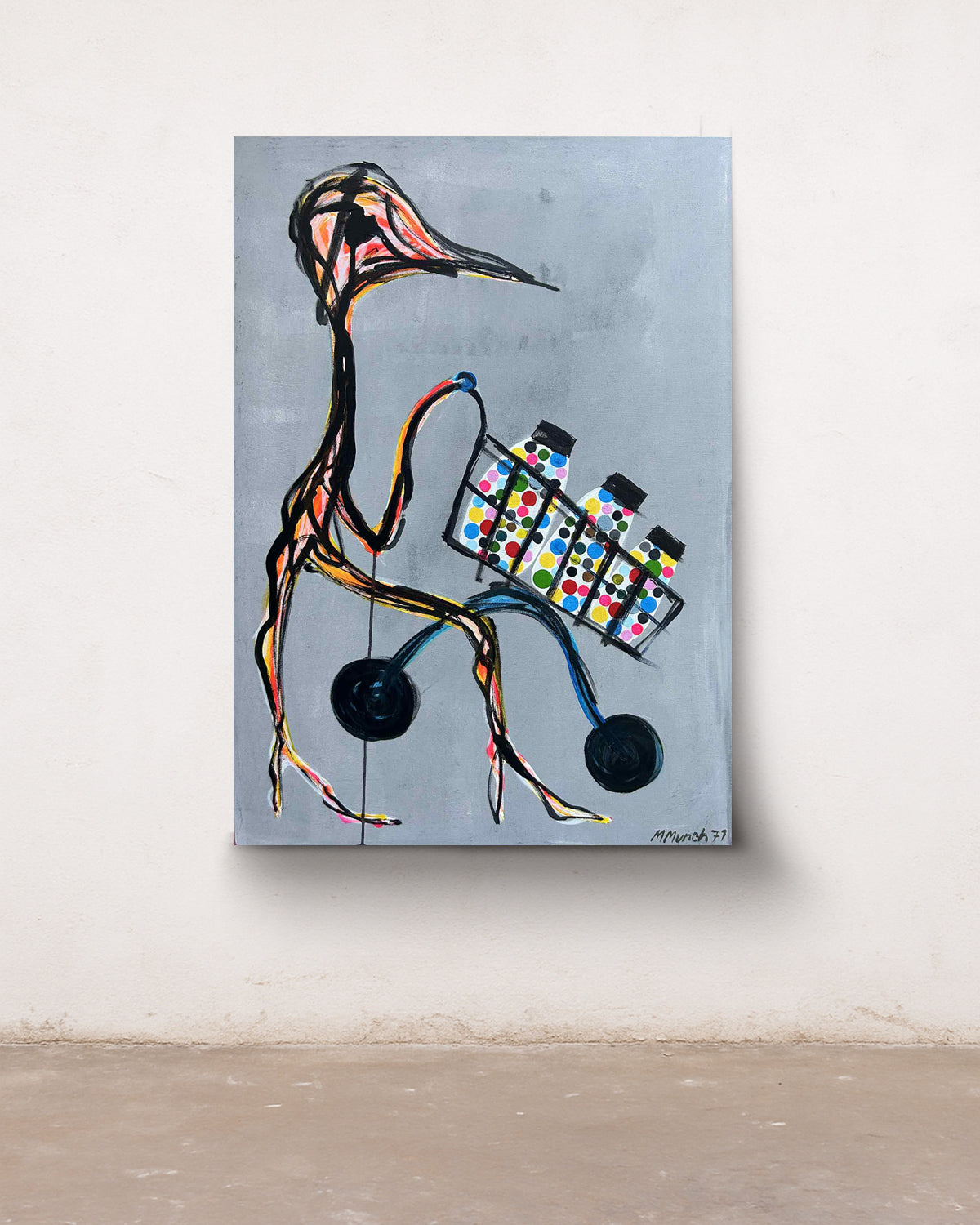 CANDY M - ORIGINAL WORK - 100x70cm