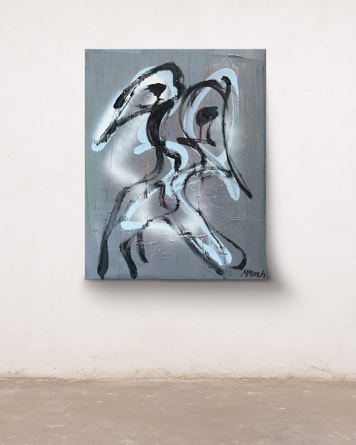 GREY - ORIGINAL WORK - 50x40cm