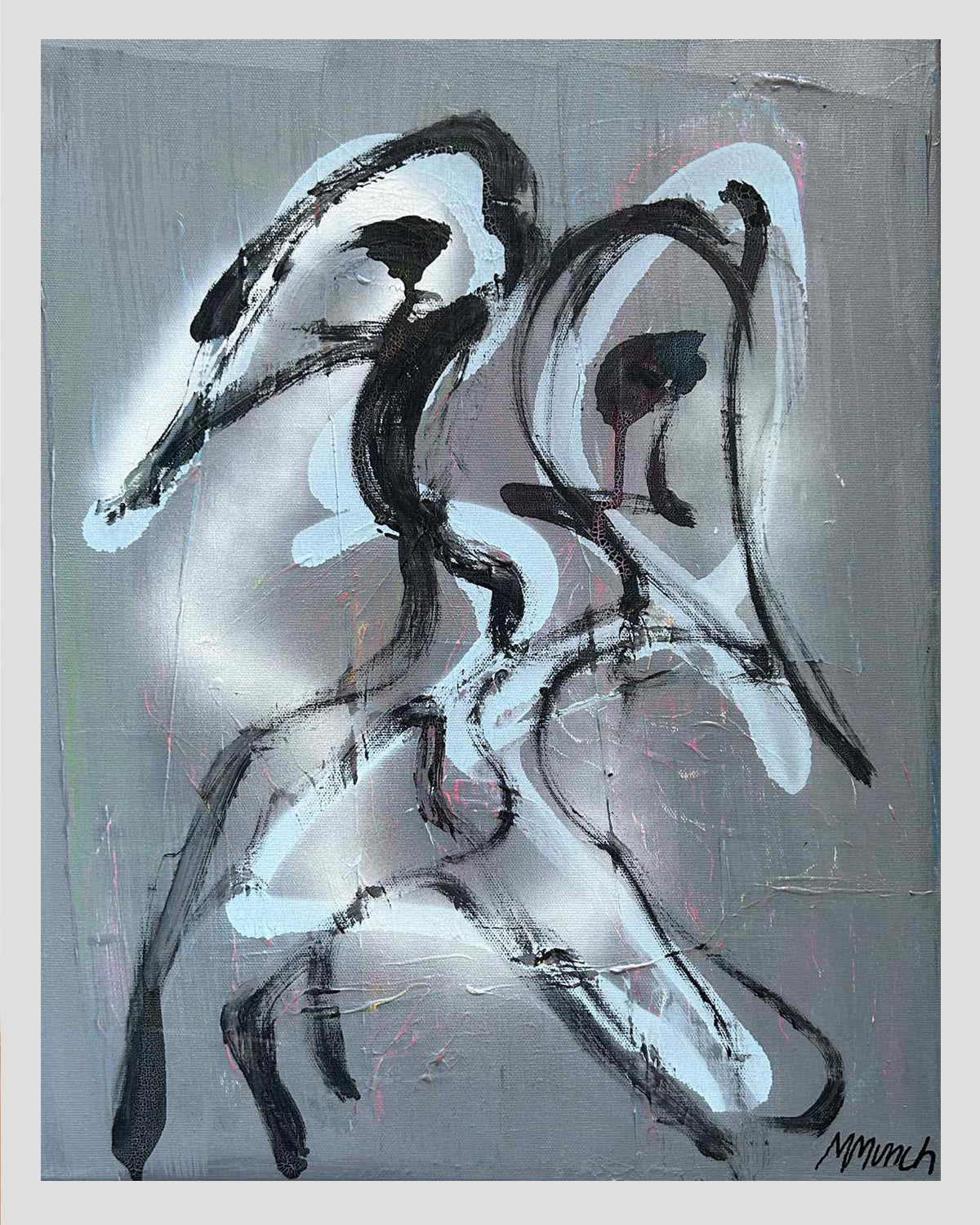 GREY - ORIGINAL WORK - 50x40cm