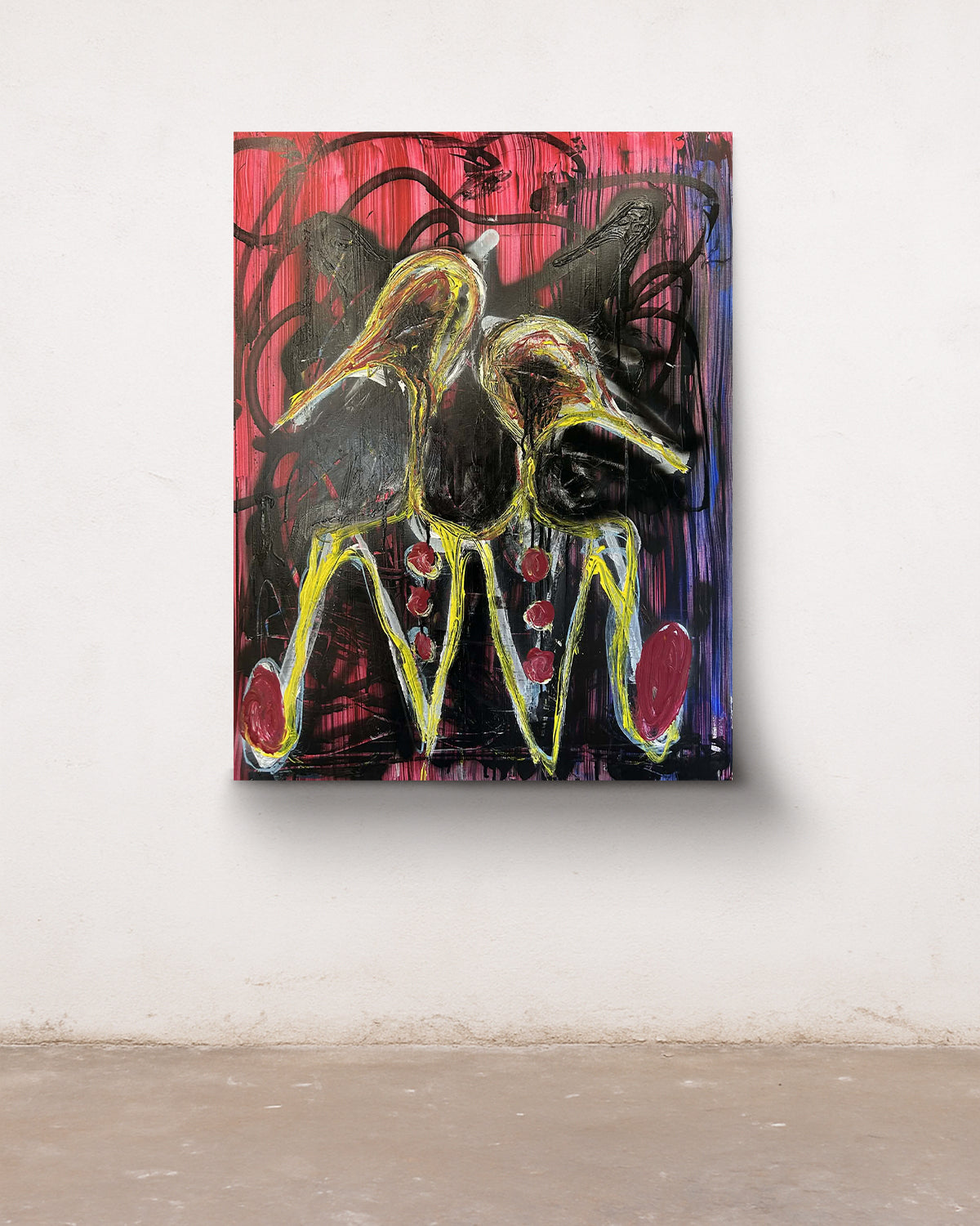THE END - ORIGINAL WORK - 90x70cm