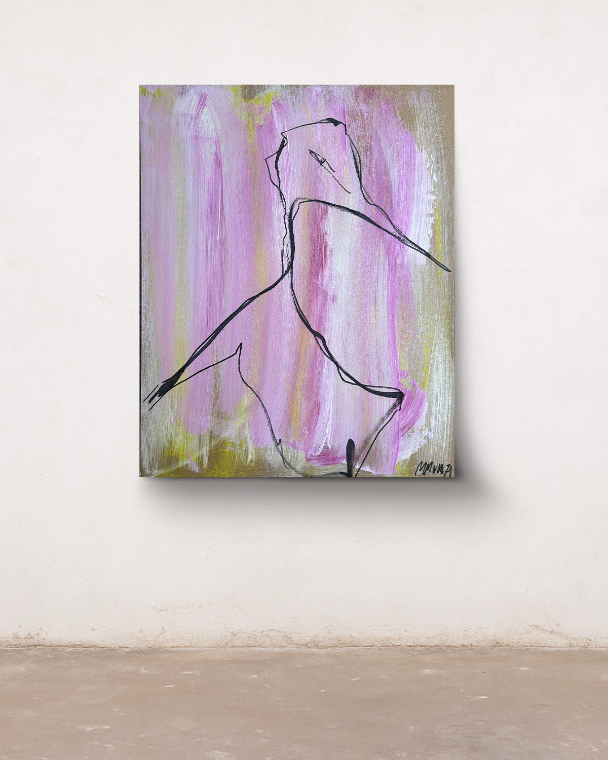 OFF LINE - ORIGINAL WORK - 50x40cm