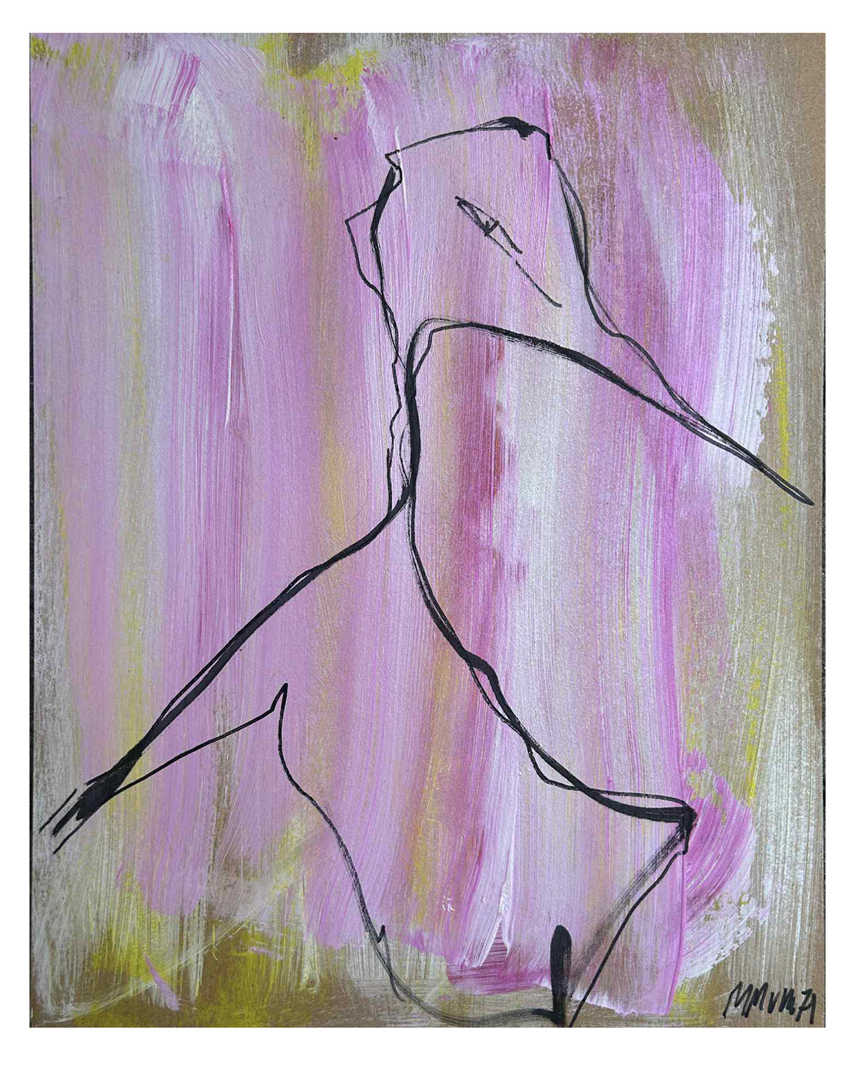 OFF LINE - ORIGINAL WORK - 50x40cm