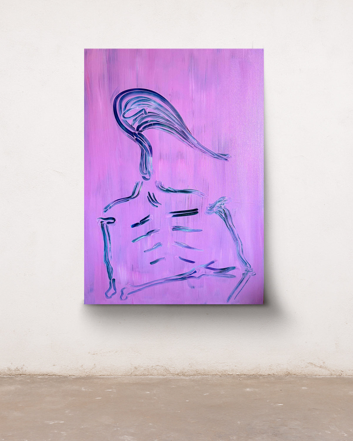 PINK ONE - ORIGINAL WORK - 100x70cm