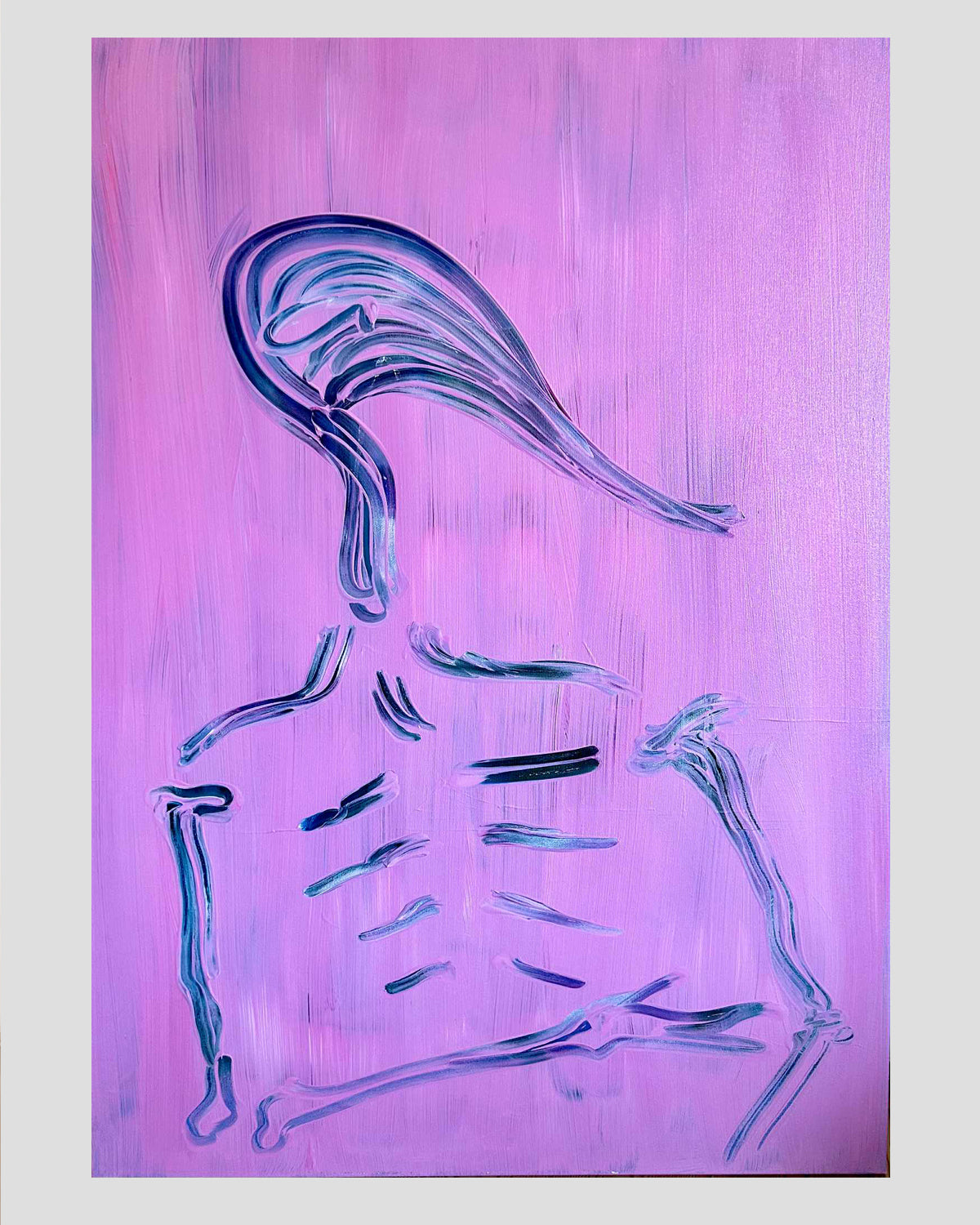 PINK ONE - ORIGINAL WORK - 100x70cm