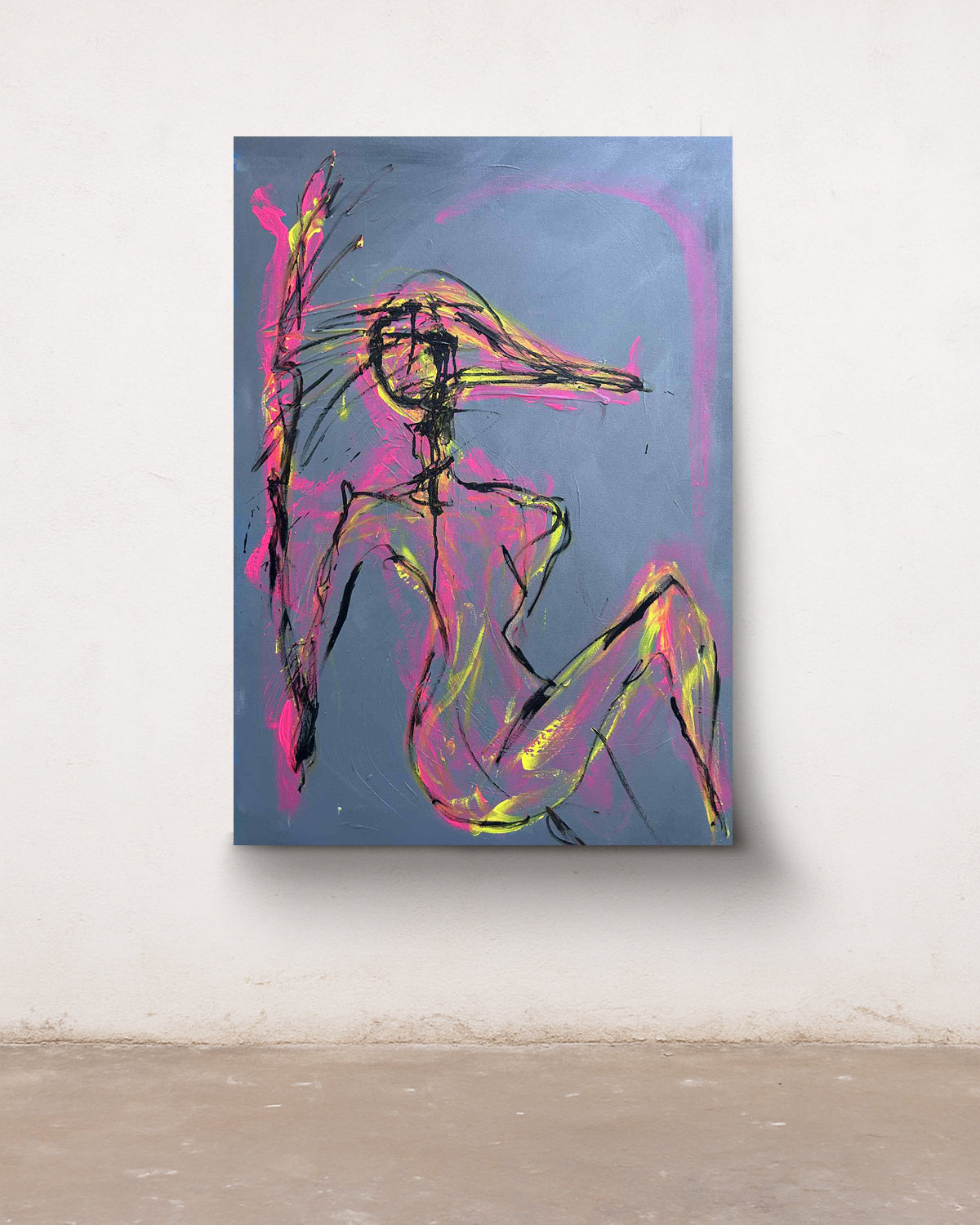 SAD HAND - ORIGINAL WORK - 100x70cm