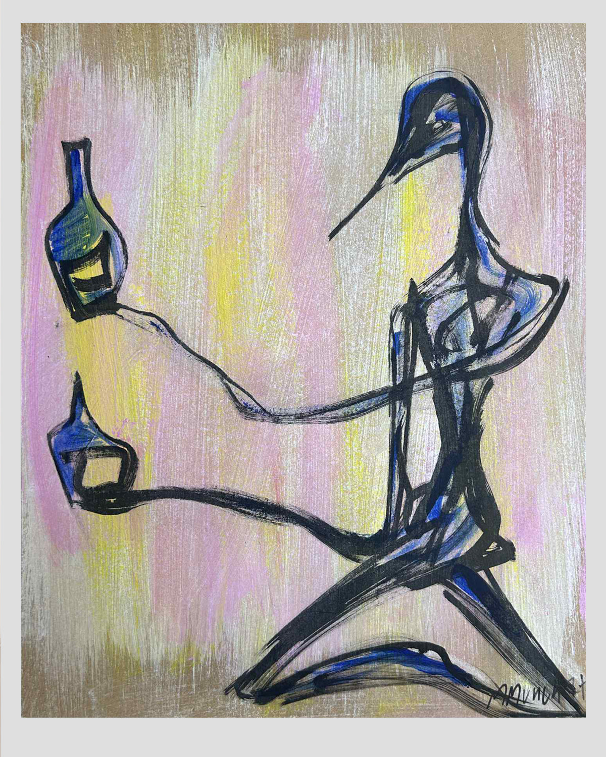 WE ARE ONE - ORIGINAL WORK - 50x40cm